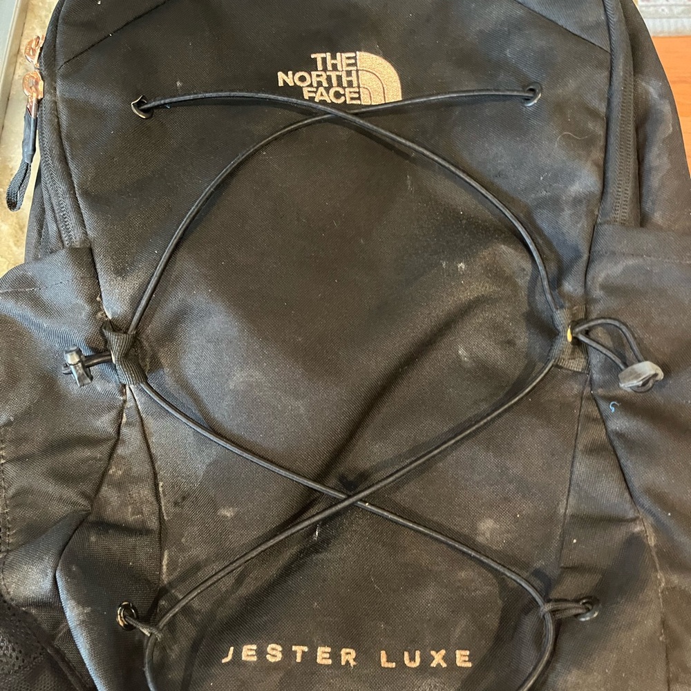 The North Face Jester Luxe Black Backpack